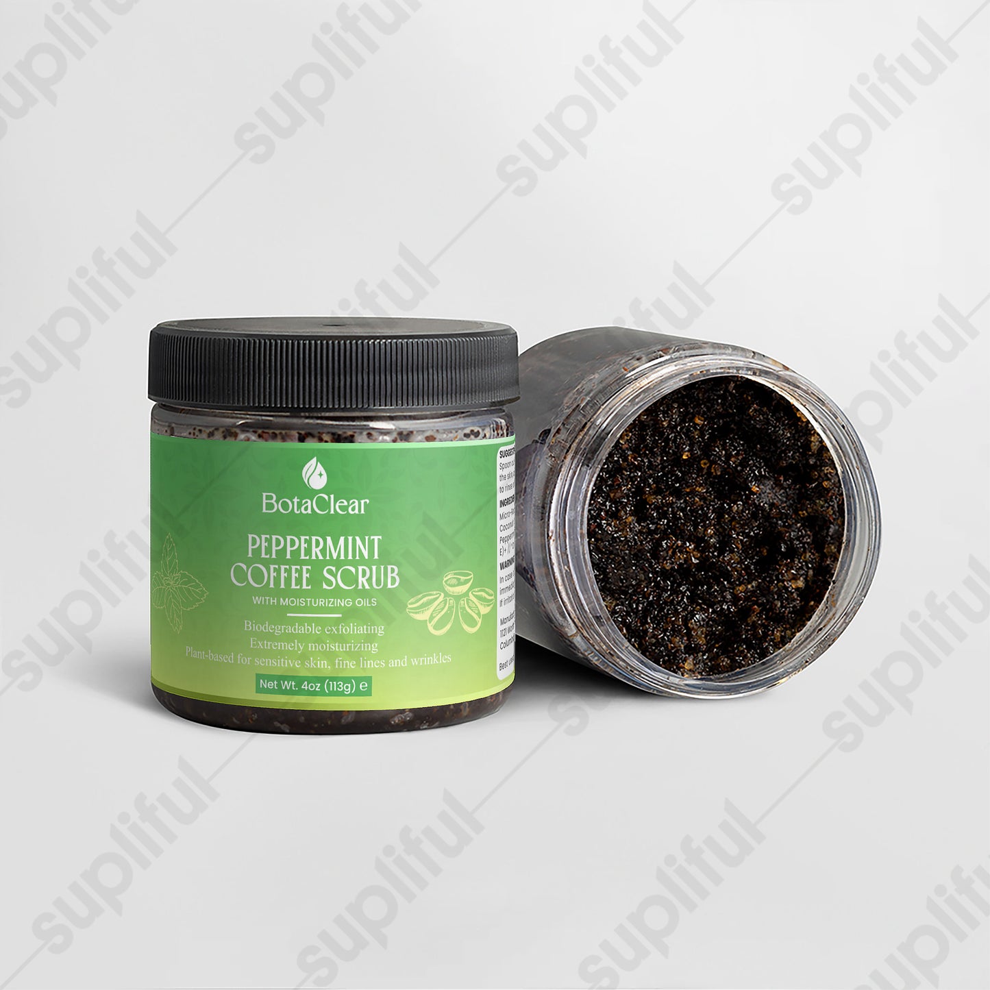 Peppermint Coffee Scrub