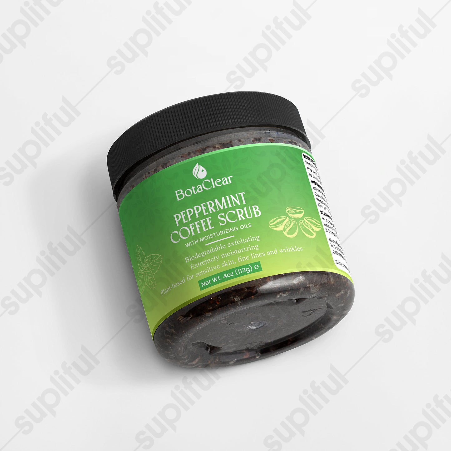 Peppermint Coffee Scrub